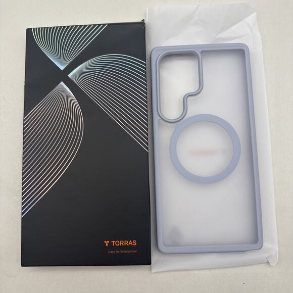 TORRAS Magnetic Shockproof Case for Samsung Galaxy S25 UltraCase Light Blue READ - Picture 12 of 14